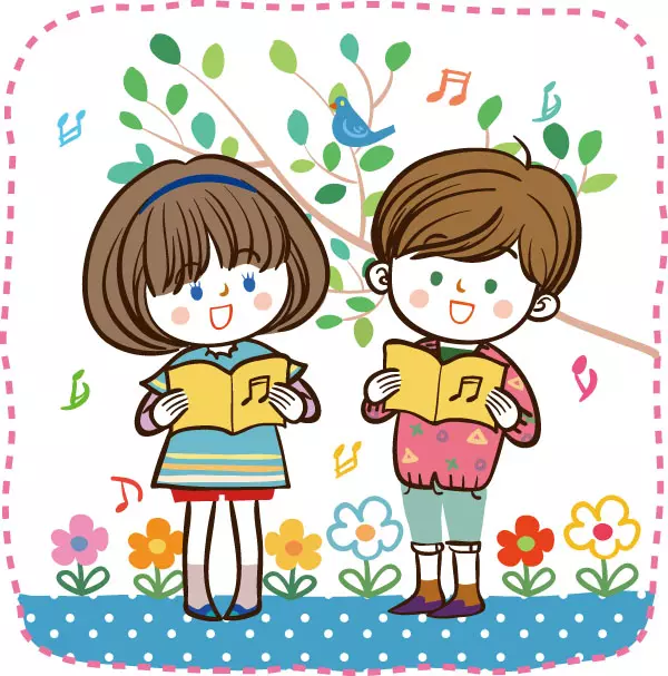 秋风在树上唱歌