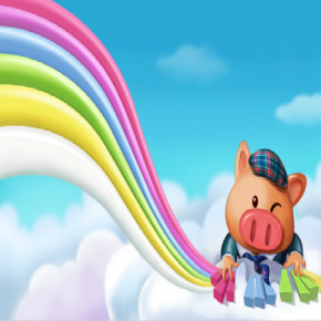 飞上天空的小猪